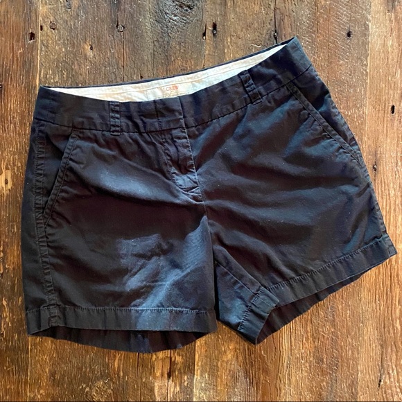J. Crew Women’s Black Chino Shorts, Size 4 - Picture 2 of 5